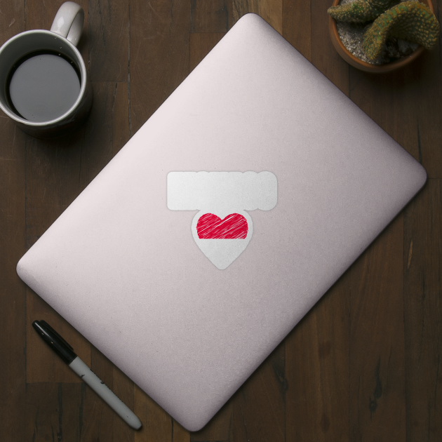 Monaco flag, Monaco heart by eka123